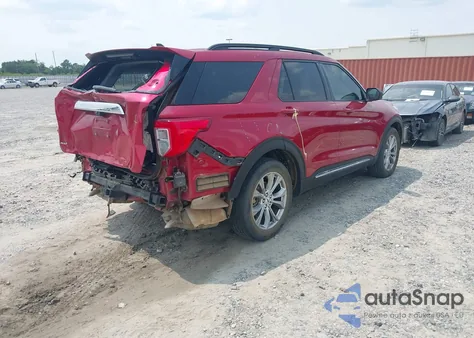 2021 Ford Explorer Xlt z USA, uszkodzony, nr VIN 1FMSK7DH6MGC44949